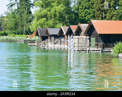 Alloggia presso il lago di Starnberg in Baviera Germania Tutzing Foto Stock