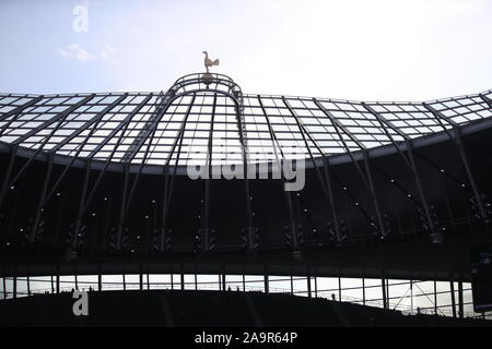 Una vista generale prima che la FA DONNA Super League a Tottenham Hotspur Stadium, Londra. Foto Stock