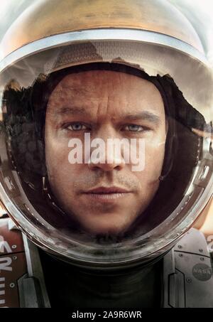 MATT DAMON in il marziano (2015), diretto da Ridley Scott. Credito: Genere di FILM/COMMERCIANTI INTERNAZIONALI/MID ATLACTIC FILD/20TH CEN / Album Foto Stock