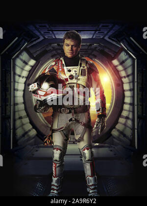 MATT DAMON in il marziano (2015), diretto da Ridley Scott. Credito: Genere di FILM/COMMERCIANTI INTERNAZIONALI/MID ATLACTIC FILD/20TH CEN / Album Foto Stock