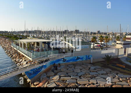 Puerto deportivo Marina de Salinas, Torrevieja Torrevieja Alicante, Spagna Foto Stock