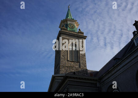 La torre dell orologio in Ospedale Reale di Kilmainham, Dublino, Irlanda. Foto Stock