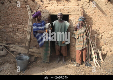 Paese Dogon : villaggio di Ambakele Foto Stock