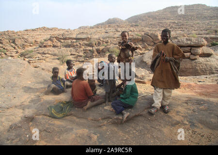 Paese Dogon : villaggio di Ambakele Foto Stock