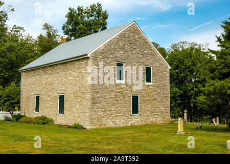 Il monte di Sion chiesa battista, Opequon Lane, Martinsburg, West Virginia Foto Stock