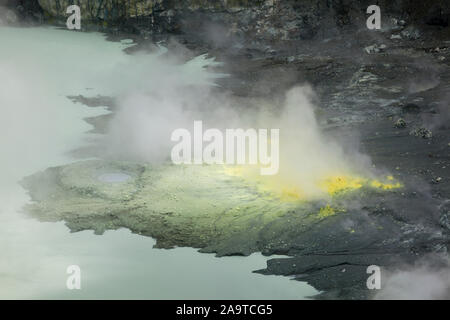 Poás vulcano, provincia di Alajuela, Costa Rica Foto Stock