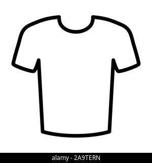 T-shirt icon illustrazione Illustrazione Vettoriale