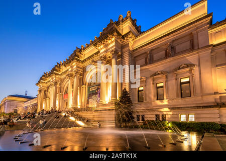 Metropolitan Museum of Art, Manhattan, New York, Stati Uniti d'America Foto Stock