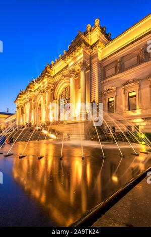 Metropolitan Museum of Art, Manhattan, New York, Stati Uniti d'America Foto Stock