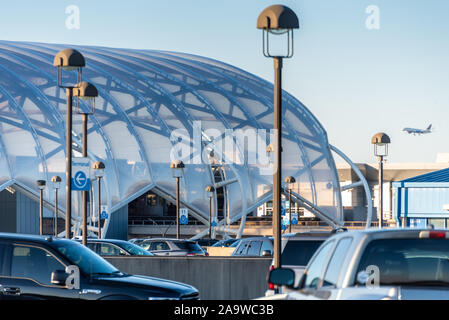 Aereoporto internazionale di Atlanta Hartsfield-Jackson, il mondo aeroporto più trafficato, in Atlanta, Georgia. (USA) Foto Stock