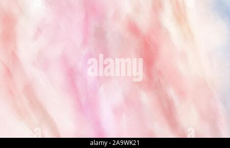 Grunge sfondo con colore rosa pastello, biancheria e luce color corallo e spazio per il testo o immagine Foto Stock