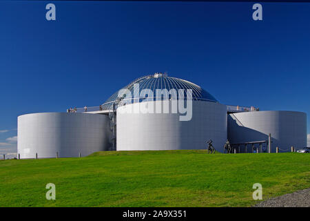 Europa, Isola, Reykjavik, Perlan Foto Stock