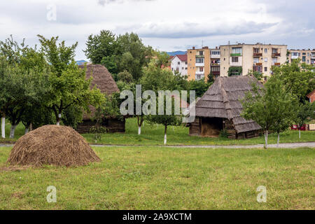 Osa Village Museum Situato in città Negresti-Oas nella contea di Satu Mare nel nord-ovest della Romania Foto Stock