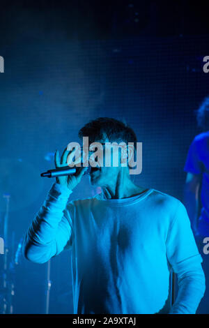Un-HA in concerto Foto Stock