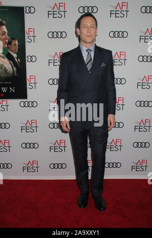 Los Angeles, Stati Uniti d'America. Xvi Nov, 2019. Tobias Menzies 11/16/2019 AFI Fest 2019 Screening di Gala "La Corona" tenutasi presso la leva TCL Chinese Theatre di Los Angeles, CA Credito: Cronos/Alamy Live News Foto Stock