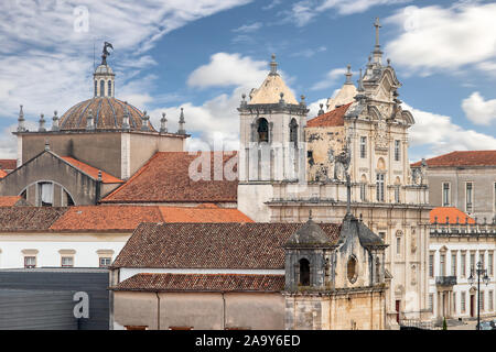 La nuova cattedrale di Coimbra (Se Nova de Coimbra) in Portogallo Foto Stock