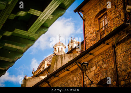 Cattedrale di Bogotà, Colombia. Candelaria Foto Stock