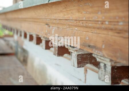I dettagli architettonici sono visibili durante i lavori di ristrutturazione del centro storico di Gilman Hall, un edificio in stile georgiano sull'Homewood Campus della Johns Hopkins University di Baltimore, Maryland, 8 maggio 2009. Dall'Homewood raccolta di fotografie. () Foto Stock
