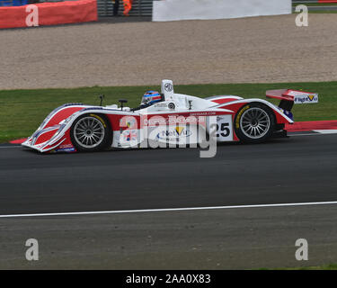 Mike Newton, MG Lola EX257, Aston Martin per il Trofeo Endurance Masters leggende, Silverstone Classic, luglio 2019, Silverstone, Northamptonshire, Inghilterra, Foto Stock