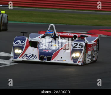 Mike Newton, MG Lola EX257, Aston Martin per il Trofeo Endurance Masters leggende, Silverstone Classic, luglio 2019, Silverstone, Northamptonshire, Inghilterra, Foto Stock