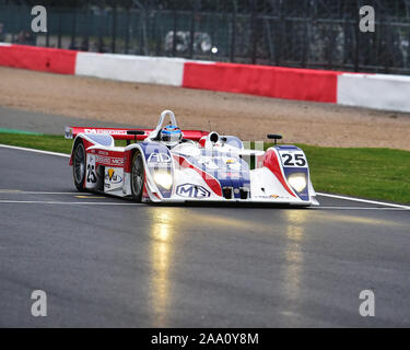 Mike Newton, MG Lola EX257, Aston Martin per il Trofeo Endurance Masters leggende, Silverstone Classic, luglio 2019, Silverstone, Northamptonshire, Inghilterra, Foto Stock