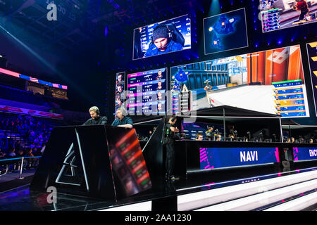 Immagine editoriale di un Counter Strike: offensiva mondiale torneo esports evento. Foto Stock