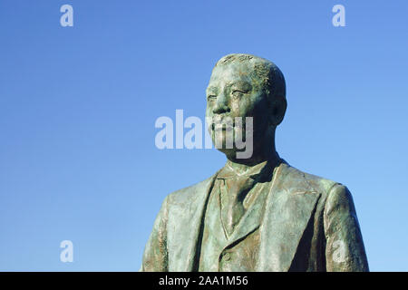 Statua di Natsume Souseki Foto Stock