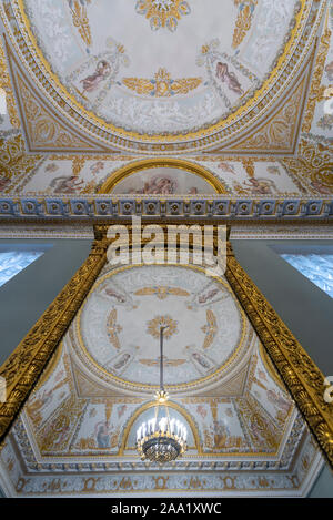 Saint Petersburg, Russia - all'interno del Museo Russo Statale. Il museo è il più grande di depositario di raffinata arte russa. Foto Stock