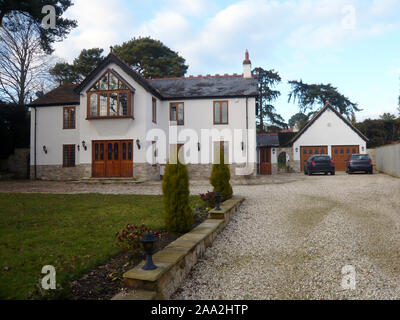 Country House a New Forest, Brockenhurst, Hampshire, Inghilterra, Regno Unito Foto Stock