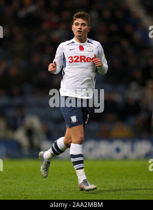 Preston North End's Ryan Ledson Foto Stock