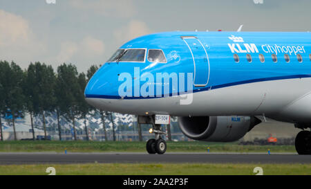 KLM Cityhopper Airport Amsterdam Foto Stock