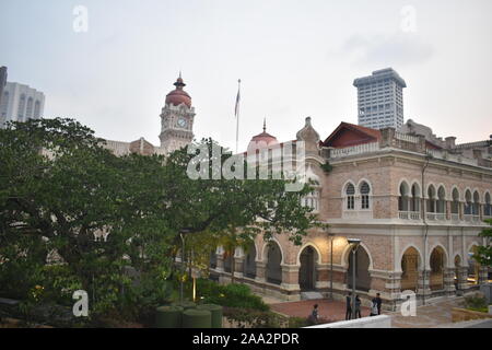 Palazzo Sultano Abdul Samad a Kuala Lumpur, Malesia, Asia, 16 agosto 2019: World Heritage Site Foto Stock