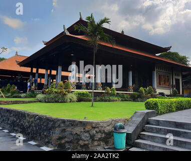 Tempio di mare Tanah Lot, Bali, Indonesia Foto Stock