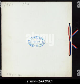 MENU IN FRANCESE; TUTTI I MEMBRI DEL COMITATO ELENCATI;altoparlanti & musica programma incluso; 11nth banchetto annuale [detenute da] VETERANO CONFEDERATO CAMP DI NEW YORK [a]-WALDORF ASTORIA, NY (hotel) Foto Stock