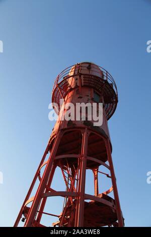 Faro, Thorngumbald Clough di luce ad alta Foto Stock