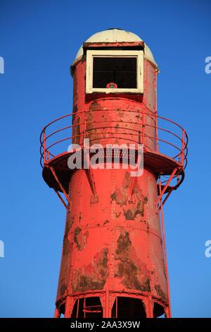 Faro, Thorngumbald Clough di luce ad alta Foto Stock