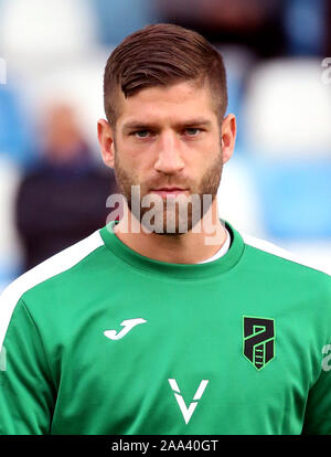 Italia Calcio - Campionato Serie B BKT 2019-2020 / ( Pordenone Calcio ) - Alessandro Bassoli Foto Stock