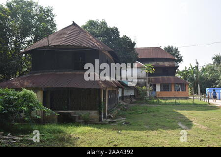 La scena del villaggio di Birsingha (luogo di nascita di Ishwar Chandra Vidyasagar). West Midnapore, Bengala occidentale. India. Foto Stock