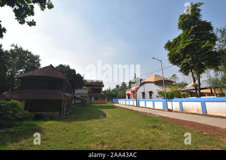 La scena del villaggio di Birsingha (luogo di nascita di Ishwar Chandra Vidyasagar). West Midnapore, Bengala occidentale. India. Foto Stock