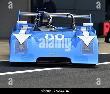 Henry Fletcher, Chevron B26, Yokohama Trophy per maestri FIA Historic auto sportive, Silverstone Classic, luglio 2019, Silverstone, Northamptonshire, Engl Foto Stock