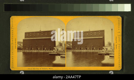 Circa la città di Duluth, Minn.; circa la città di Duluth, Minn. Foto Stock