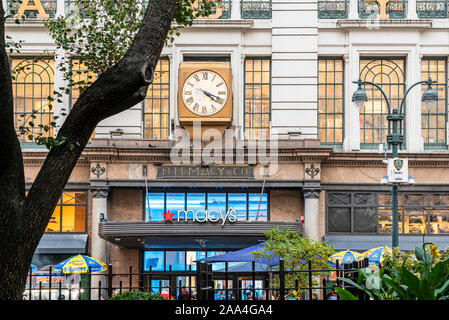 I magazzini Macy's Herald Square, Manhattan, New York, Stati Uniti d'America Foto Stock
