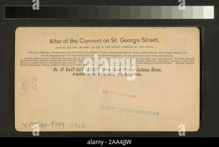 Altare del convento su George Street.; altare del convento su George Street. Foto Stock