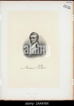 Il testo è costituito da la storia di Mason e Dixon's Line, da J.H.B. Latrobe, Philadelphia, 1855; una lezione su di una controversia tra la Pennsylvania e Virginia, da N.B. Craig, Pittsburg, 1843; Mason e Dixon's Line, da J. Veech, Pittsburg[h], 1857; e il messaggio dal Governatore del Maryland, la trasmissione di relazioni in merito alle linee di confine del Maryland, Pennsylvania e Delaware, Washington, 1850. Citazione/Riferimento: EM14576; Andrew Porter. Foto Stock