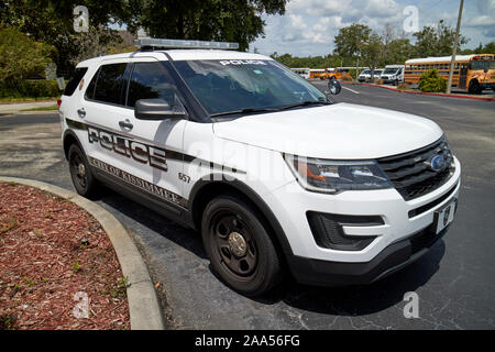 Città di kissimmee ford explorer polizia pattuglia veicolo suv florida usa Foto Stock