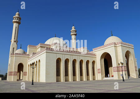 Al Fateh grande moschea in Manama Bahrain Foto Stock