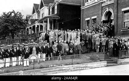 Titolo: quinto annuale Convenzione provinciale, Canadian Legion, Nelson, B.C., giugno 2-4, 1930 Credit: UBC Library Foto Stock