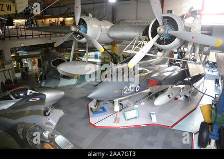 Solent Sky Museum, Southampton, Hampshire, Regno Unito Foto Stock
