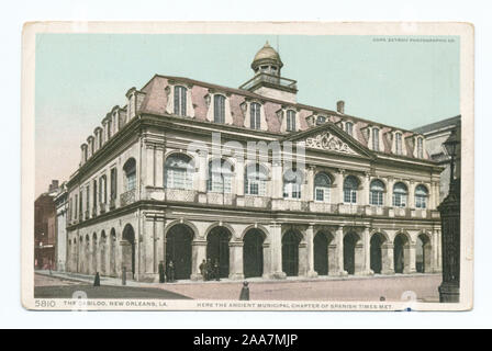 1901-1902. Incluse le ristampe occasionali dalla serie 1000.; Cabildo Corte suprema, New Orleans, in Louisiana. Foto Stock