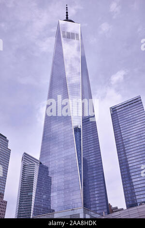 One World Trade Center di New York, Stati Uniti d'America Foto Stock